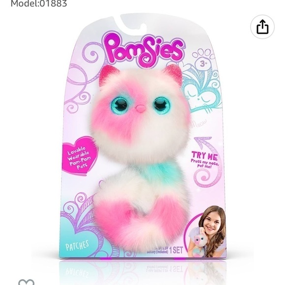Pomsies Patches Plush Interactive Toys   NWT - Picture 1 of 3